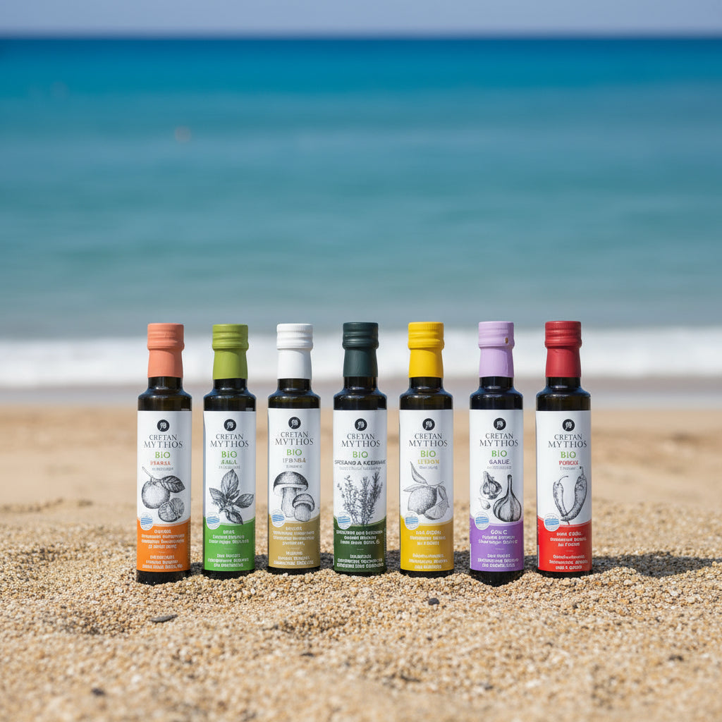 Zestaw prezentowy dwóch oliw smakowych do wyboru